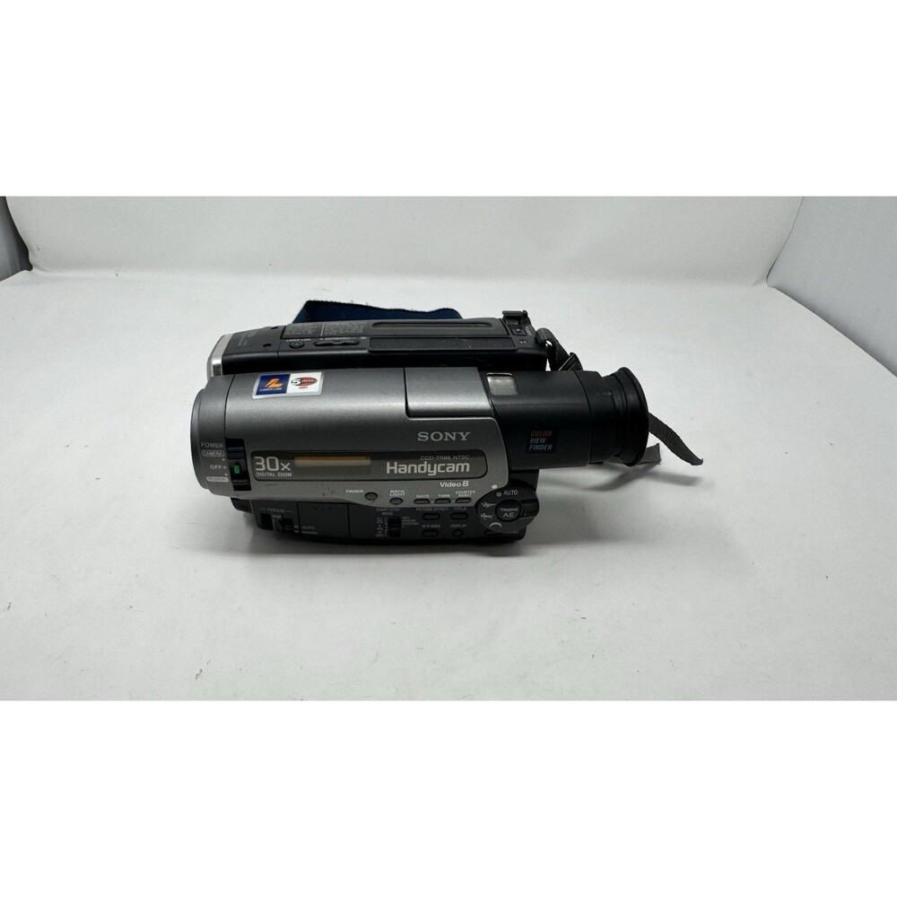 Sony Handycam CCD-TR86 8mm 30 X Digital Zoom Handheld Video Camera Parts Only!